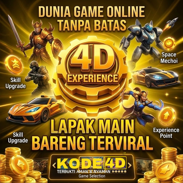 KODE4D - Platform Hiburan Game Online Terpercaya Hari Ini Dengan Layanan Bintang Lima 2026